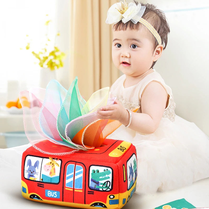 Colorful Tissue Box Toy for Kids