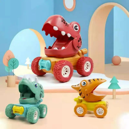 Fun Dinosaur Play Set with Figures and Vehicles