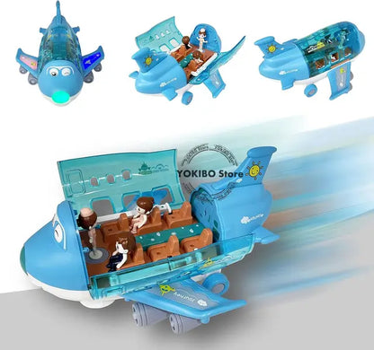 Fun Flying Plane Toy with Lights and Sounds - Fesara