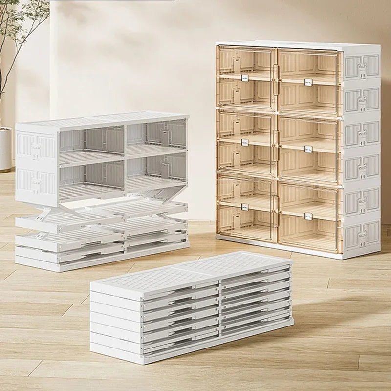 Compact Shoe Rack Storage Solution