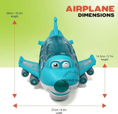 Fun Flying Plane Toy with Lights and Sounds
