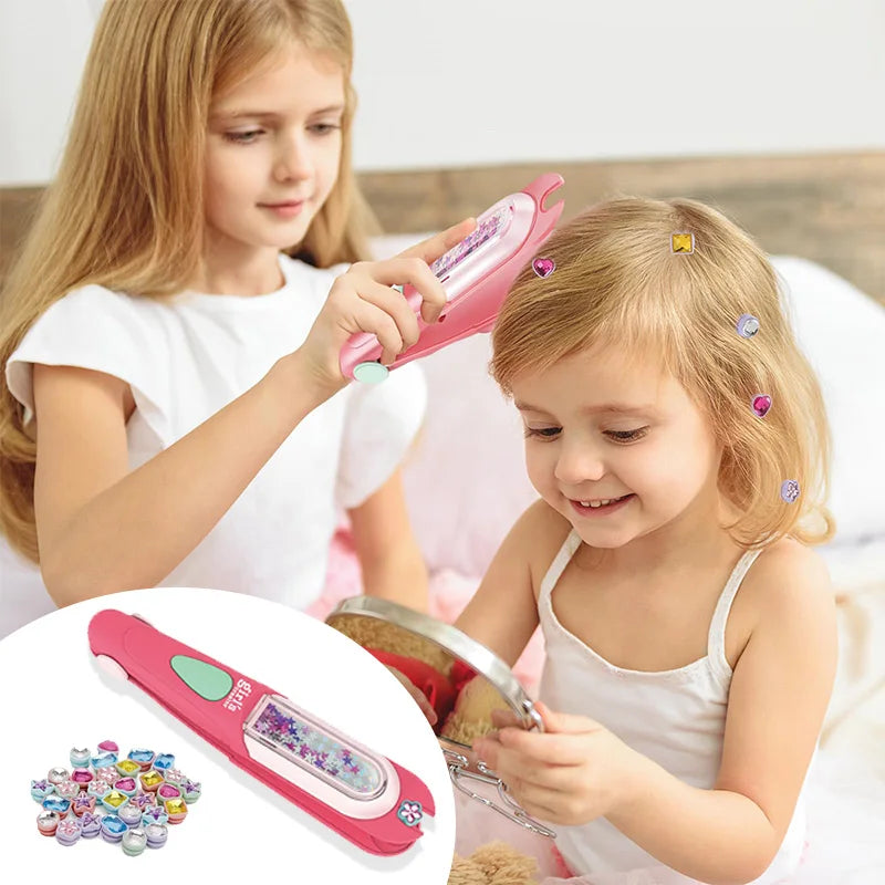 Shiny Hair Clips and Pins Set - Stylish Hair Decor - Fesara