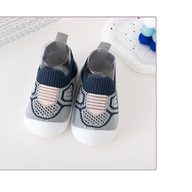 Soft Baby Sneakers – Lightweight Breathable Toddler Shoes