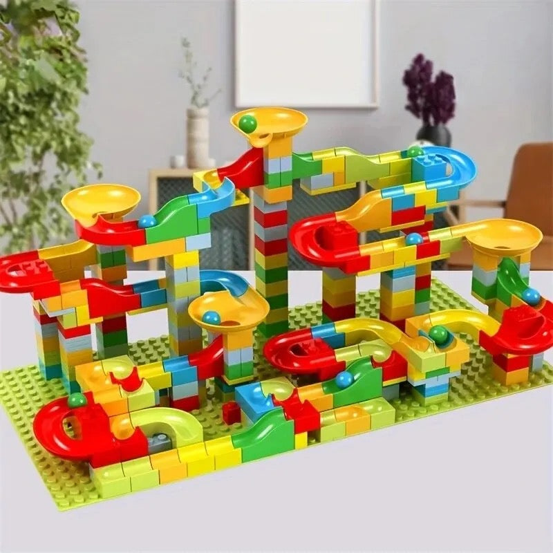 Marble Run Coaster Building Set For Kids