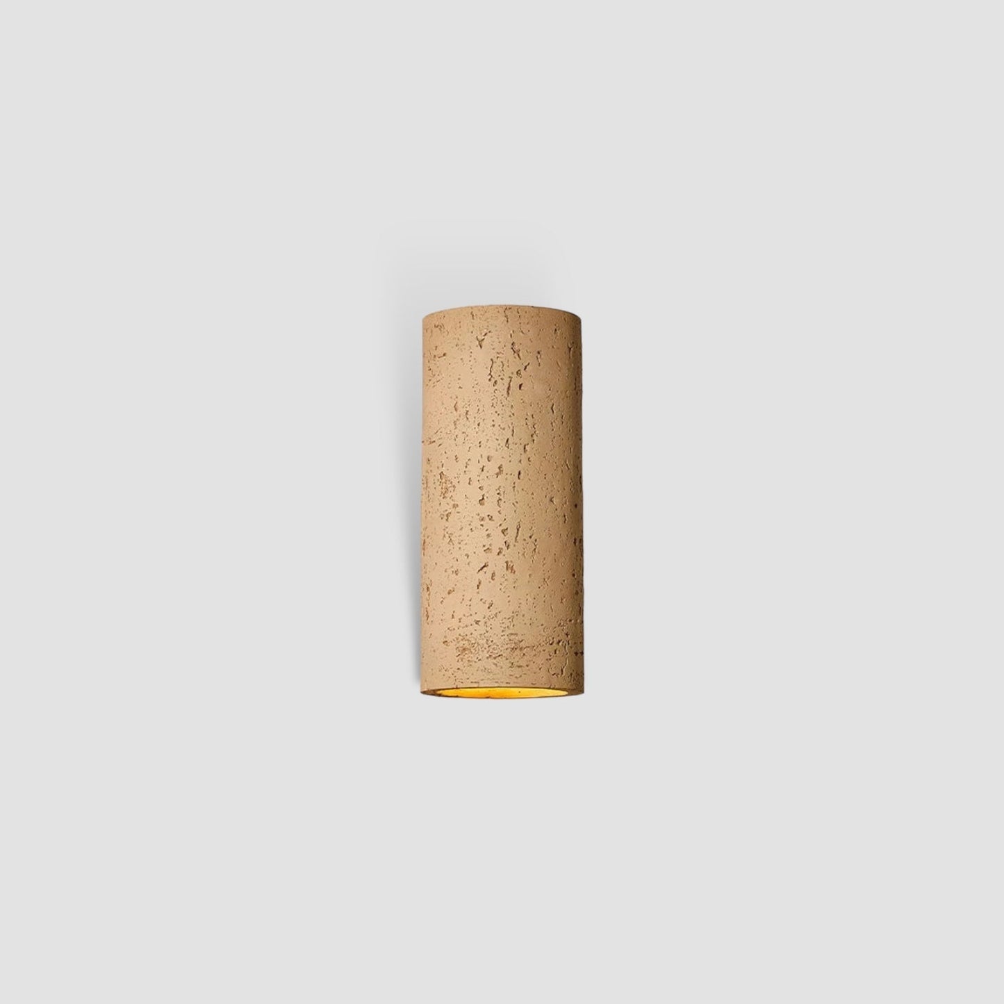 Rustic Concrete Effect Wall Lamp