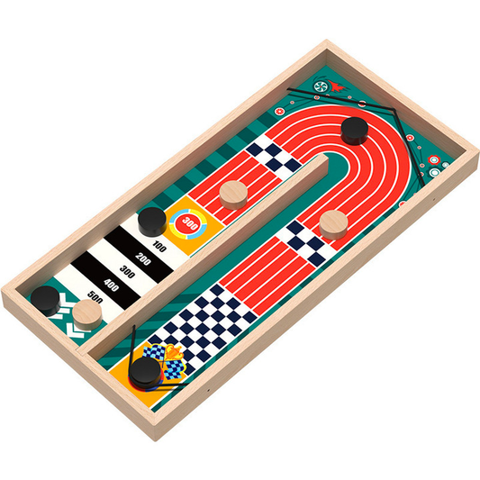 Fun Family Table Hockey Set - Fast Paced Compact Game - Fesara