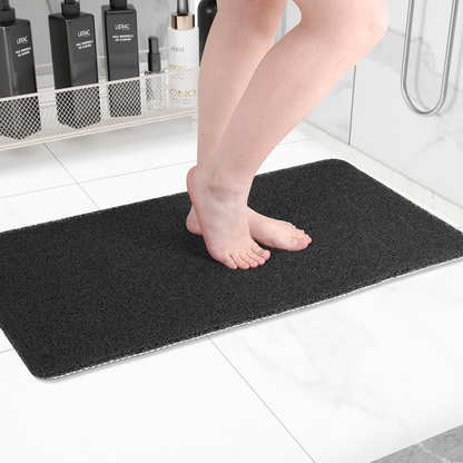 Non-Slip Bath Mat with Fast Drainage for Bathroom Floors