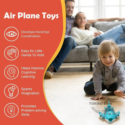 Fun Flying Plane Toy with Lights and Sounds