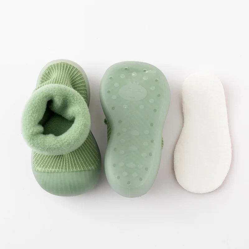 Grip Sole Toddler Socks Shoes for Boys Girls