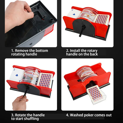 Easy Card Shuffler for Fast Game Play