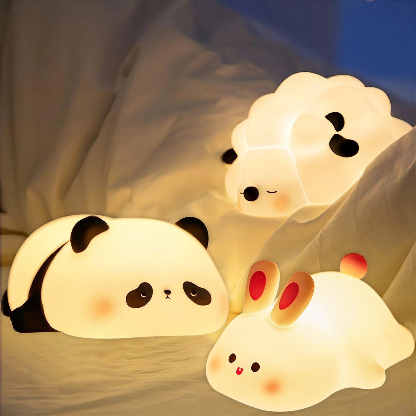 Gentle Kids Rabbit Night Light Lamp