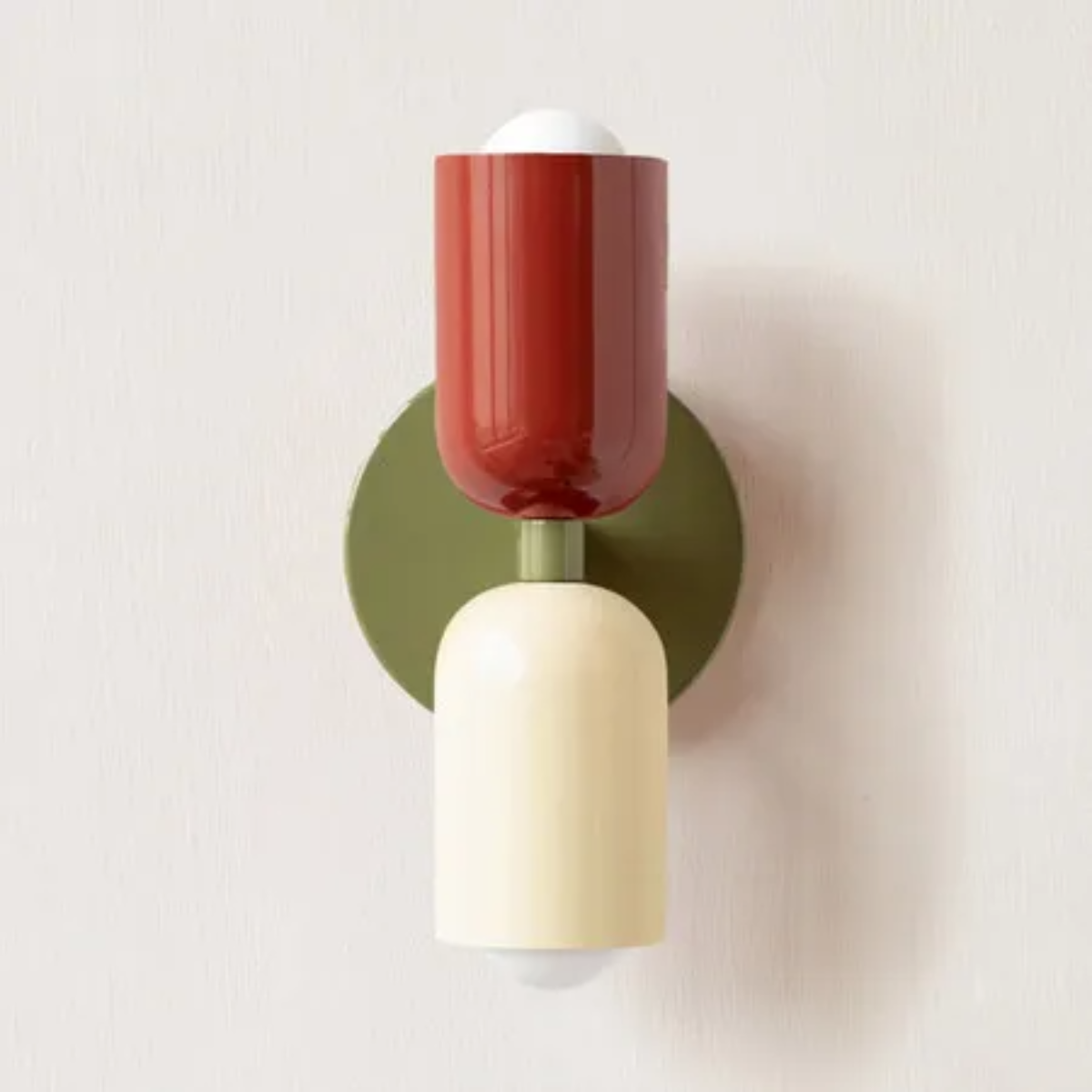 Simple White LED Wall Light