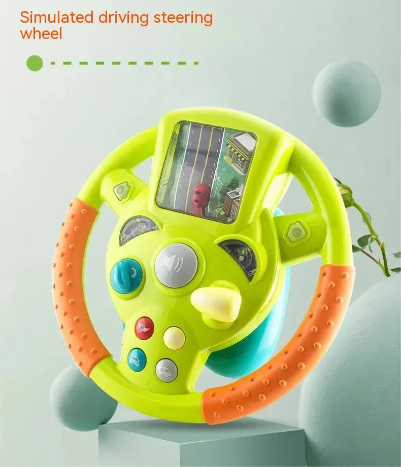 Small Racing Steering Wheel Toy