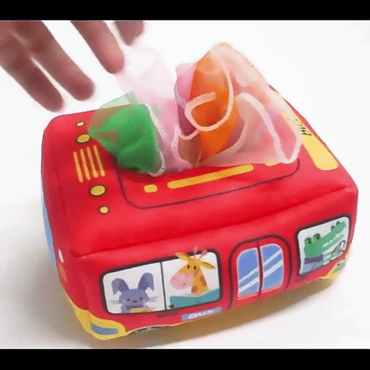 Colorful Tissue Box Toy for Kids