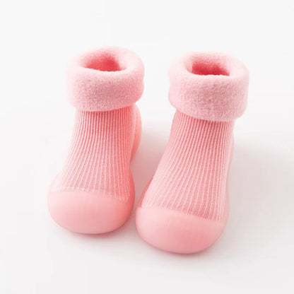 Grip Sole Toddler Socks Shoes for Boys Girls