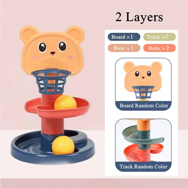 Fun Kids Mini Plastic Slide Playset