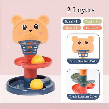 Fun Kids Mini Plastic Slide Playset