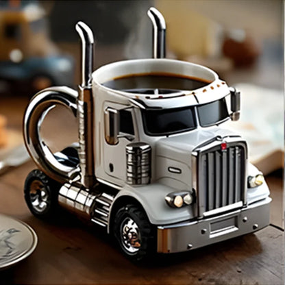 Retro Style Coffee Truck Mug