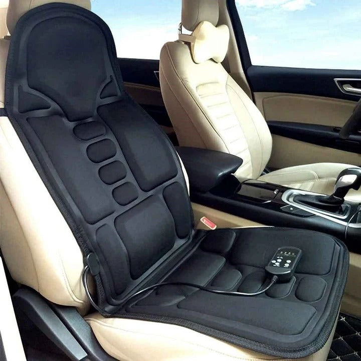Relaxing Massage Seat Pad With Heated Neck Support Cushion