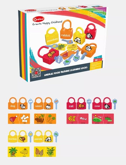 Fun Locking Toy for Kids Fine Motor Skills