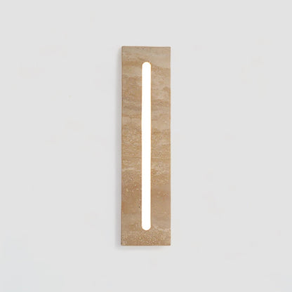 Calming Rustic Wooden Wall Light