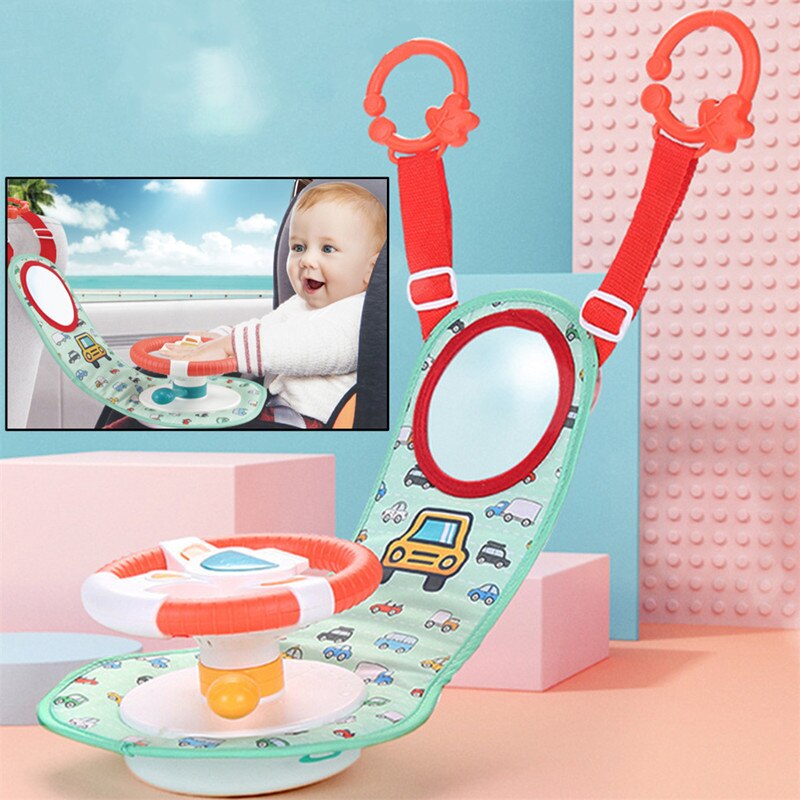 Portable Baby Play Steering Wheel Toy