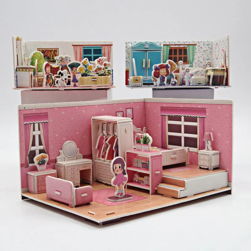 Fesara | Fun 3D Building Kit – Kids Dream Home Puzzle