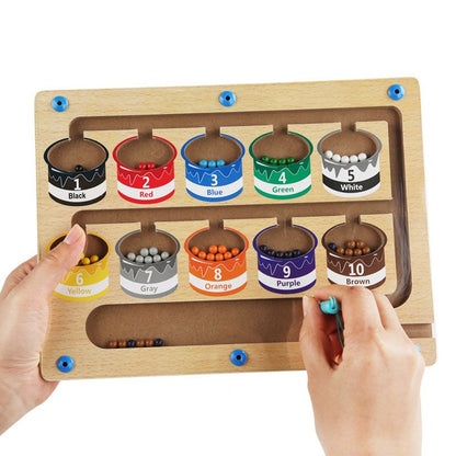 Fun Learning Magnetic Maze Board