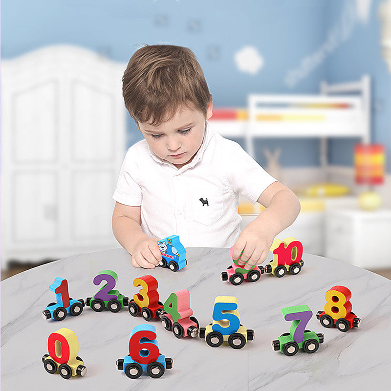 Fun Learning Number Train Toy - Fesara