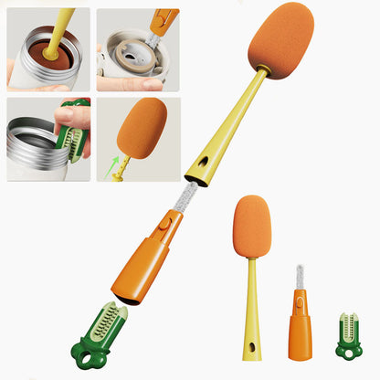 Practical 3-in-1 Dish Scrubber Brush Set - Fesara
