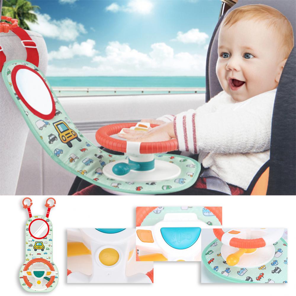 Portable Baby Play Steering Wheel Toy