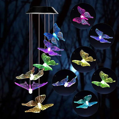 Outdoor Solar Powered Bird Lights