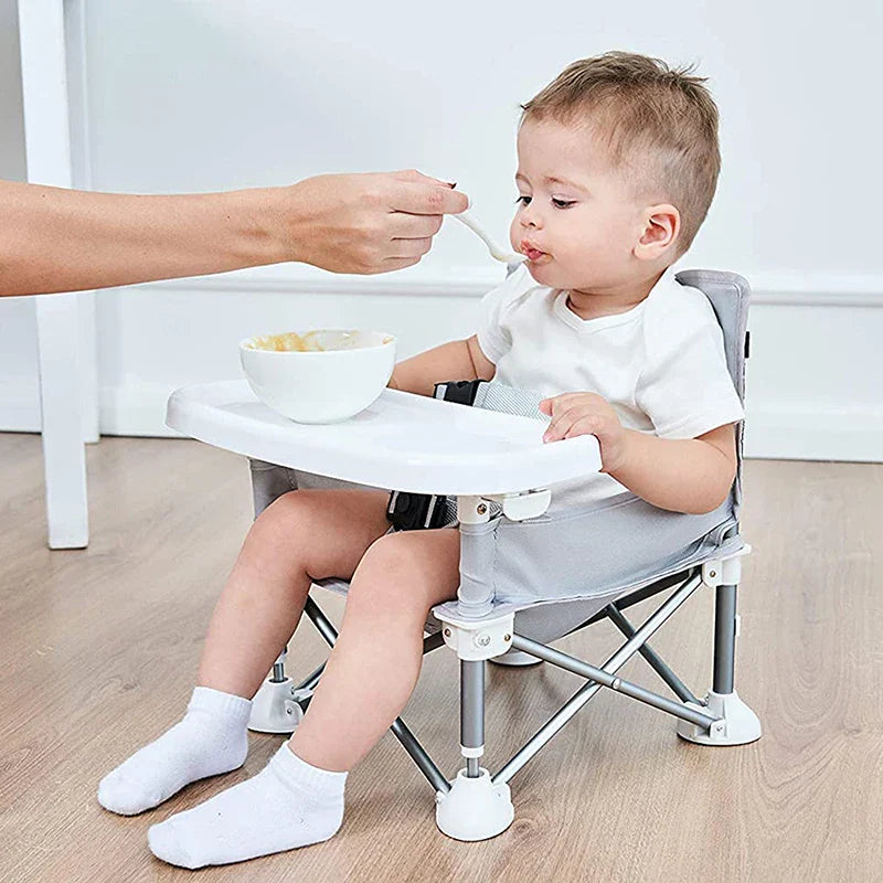 Compact Folding Baby High Chair - Fesara