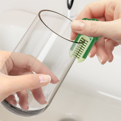 Practical 3-in-1 Dish Scrubber Brush Set