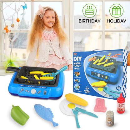 Fun Kids Food Play Kitchen Set