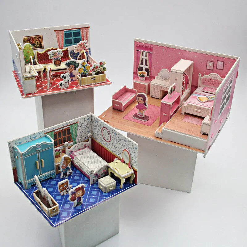Fesara | Fun 3D Building Kit – Kids Dream Home Puzzle