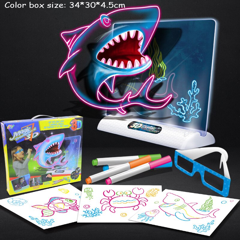 Bright 3D LED Sign Plate