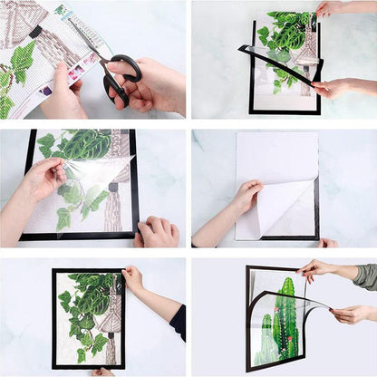 Stylish Magnetic Picture Frame Display