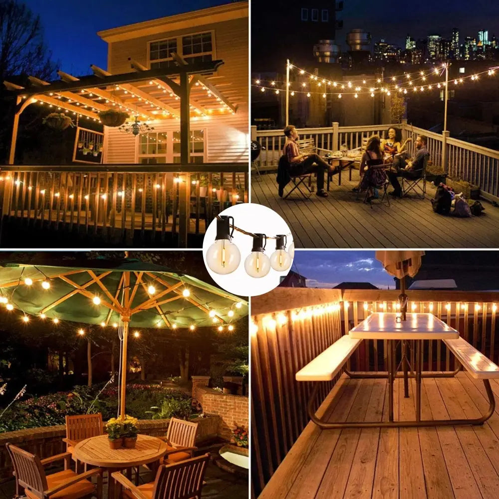 Outdoor Solar LED Fairy String Lights - Fesara