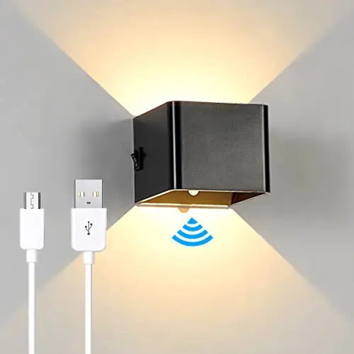 Wireless Battery Powered LED Wall Light