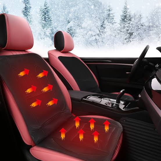 Warm Car Seat Heater Cushion - 12V Memory Foam Support