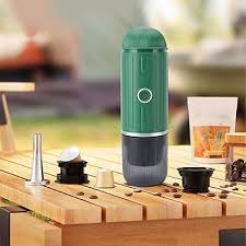 Compact Travel Espresso Machine with USB Charging