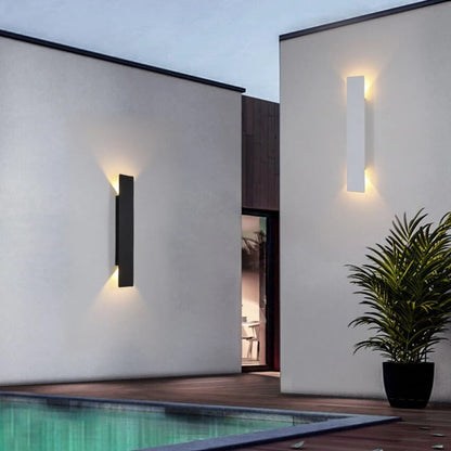 Bright Exterior LED Up Down Wall Lamp