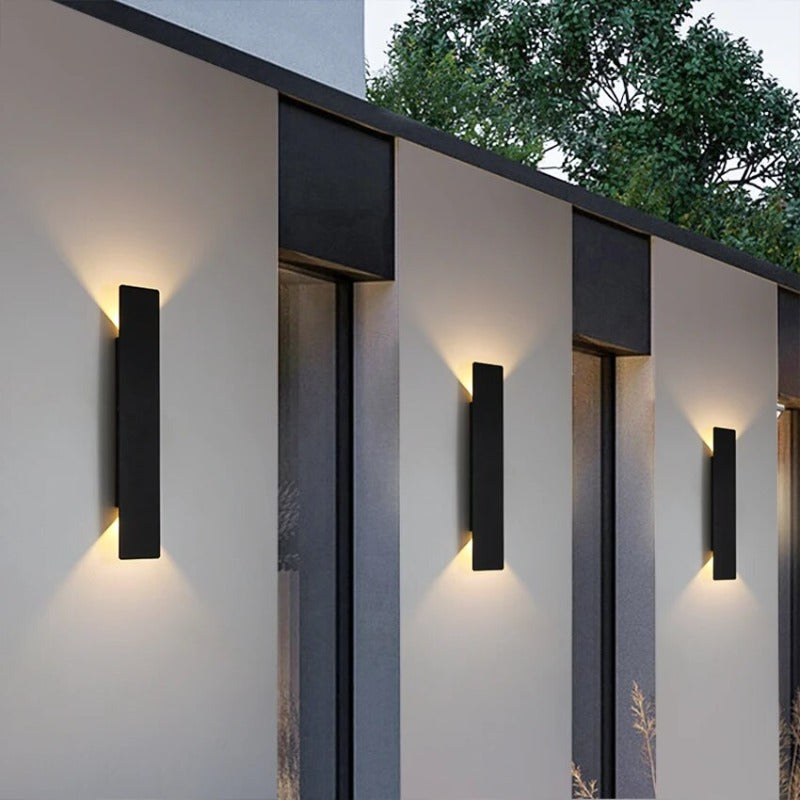 Bright Exterior LED Up Down Wall Lamp