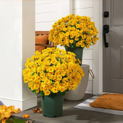 Vibrant Fall Garden Decoration