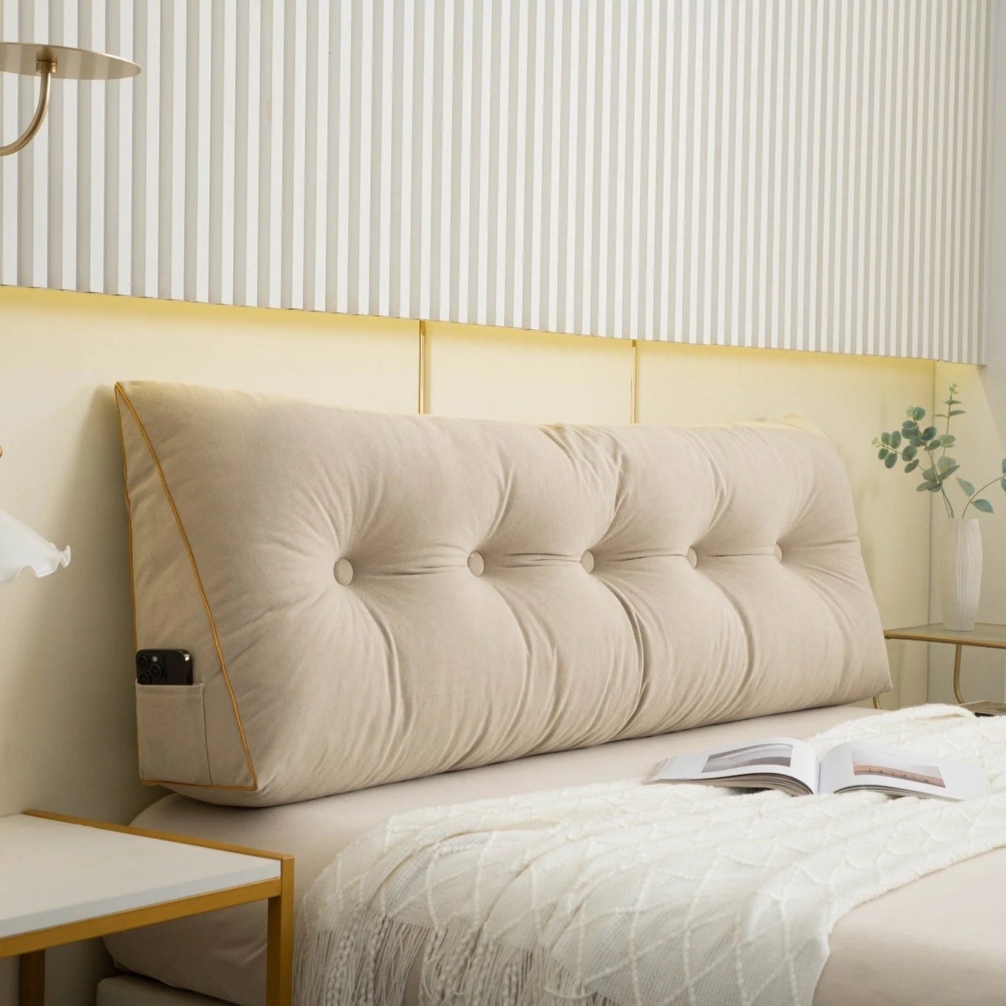 Contour Support Pillow for Back and Neck Relief - Fesara