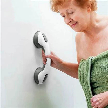 Easy Grip Bathroom Suction Handle Non Slip Shower Bar