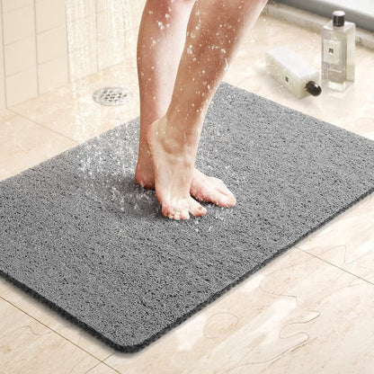 Grip Bathroom Shower Mat with Anti Slip Bottom - Fesara