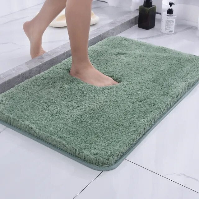 Soft Grip Bathroom Mat Anti-Slip Quick Dry 50x80cm
