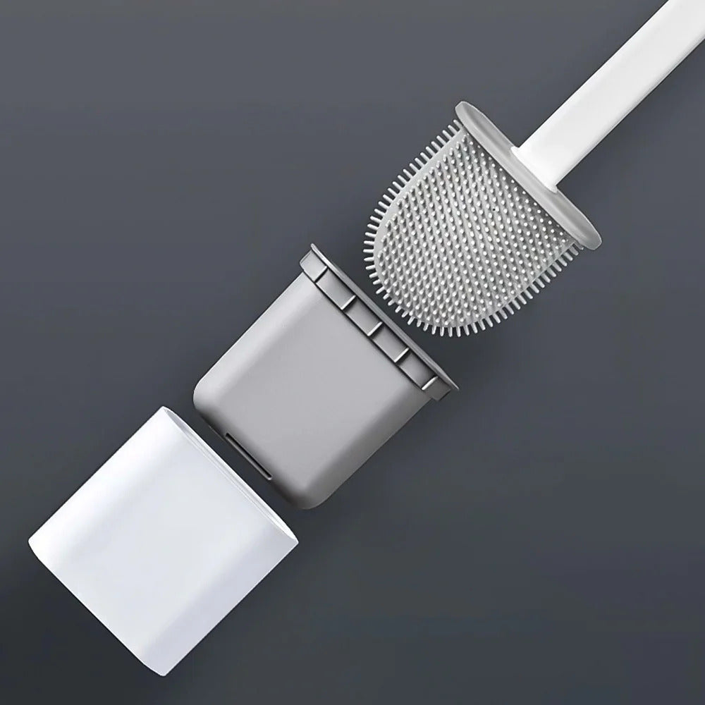 Mold Resistant Bathroom Cleaner Soft Grip Brush & Caddy Set